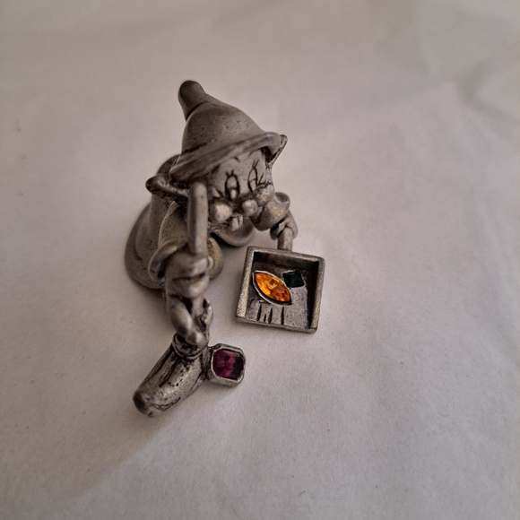 Disney Dopey FINAL SALE Vintage 1997 60th anniversary pewter figurine excellent - Picture 2 of 9